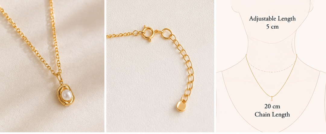 Ebb Pearl Pendant Necklace