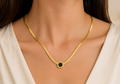 Snack Chain Round Pendant