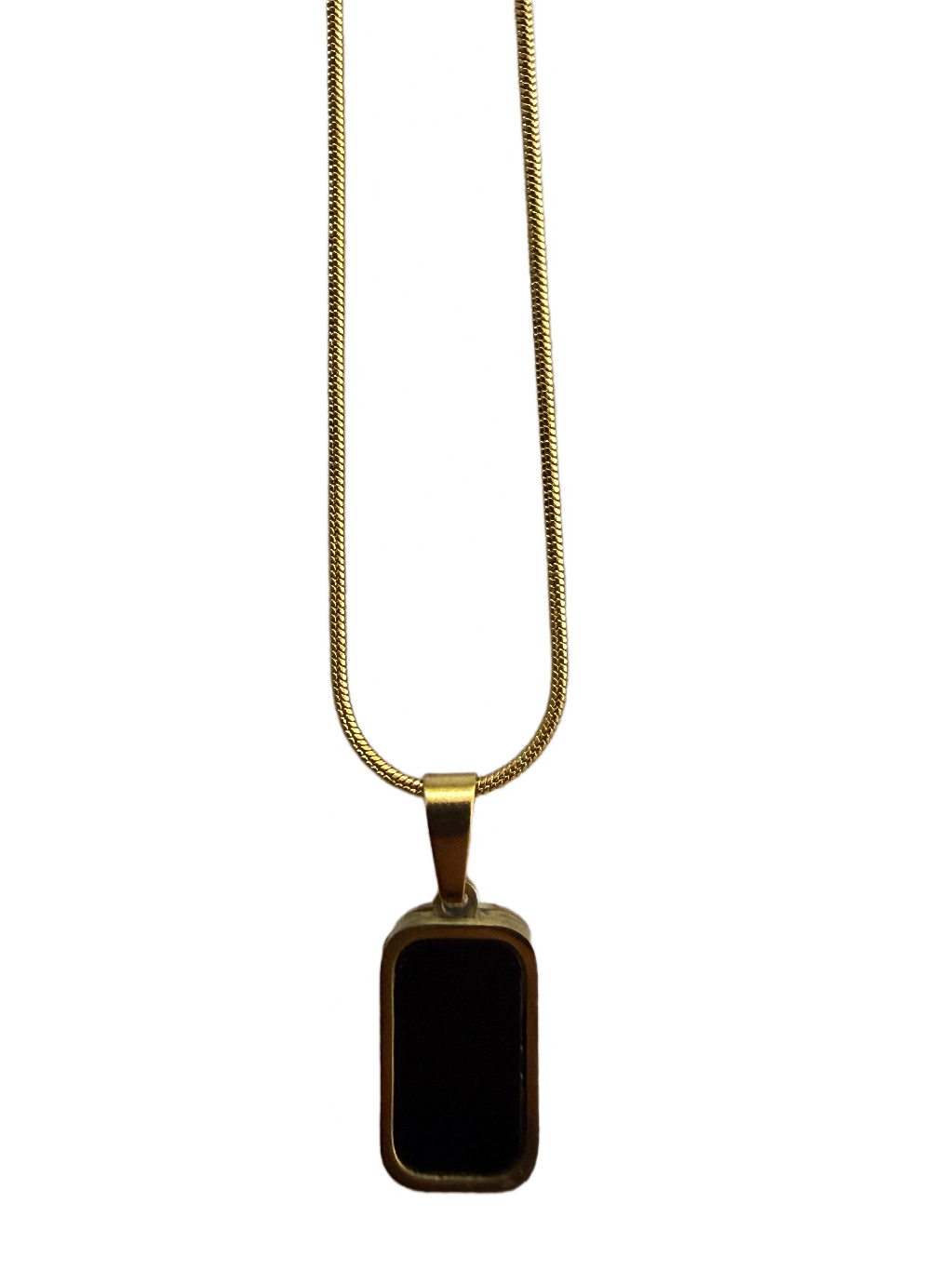 Anti Tarnish Black Pendant Necklaces for Women and girls