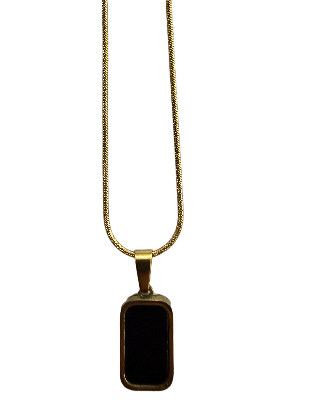Anti Tarnish Black Pendant Necklaces for Women and girls
